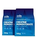 Star Nutrition 2 x Creatine Monohydrate 500g